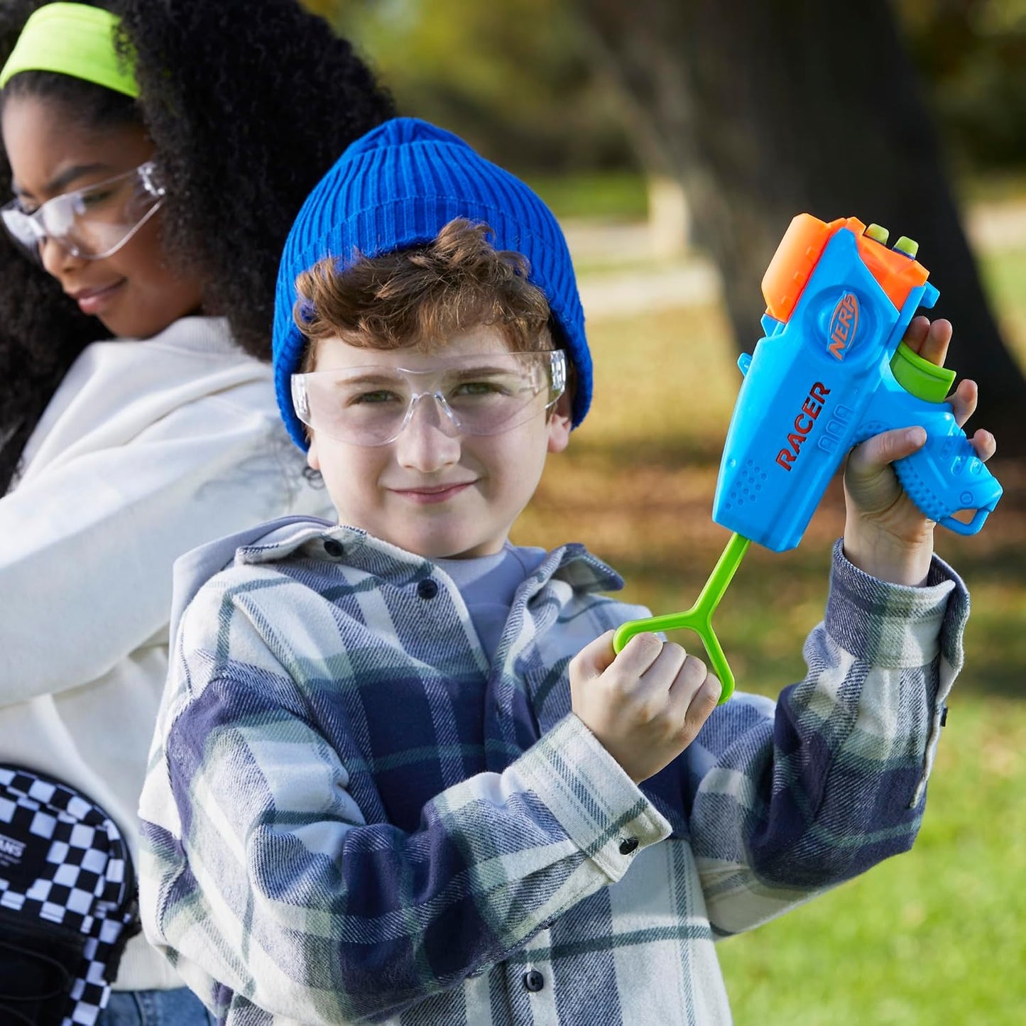 Nerf Elite Junior Racer Easy Play Dart Blaster