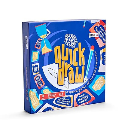 Binca Quick Draw – Fast-Paced Drawing & Guessing Game for Kids & Families | Boosts Creativity, Fun for Ages 8+
