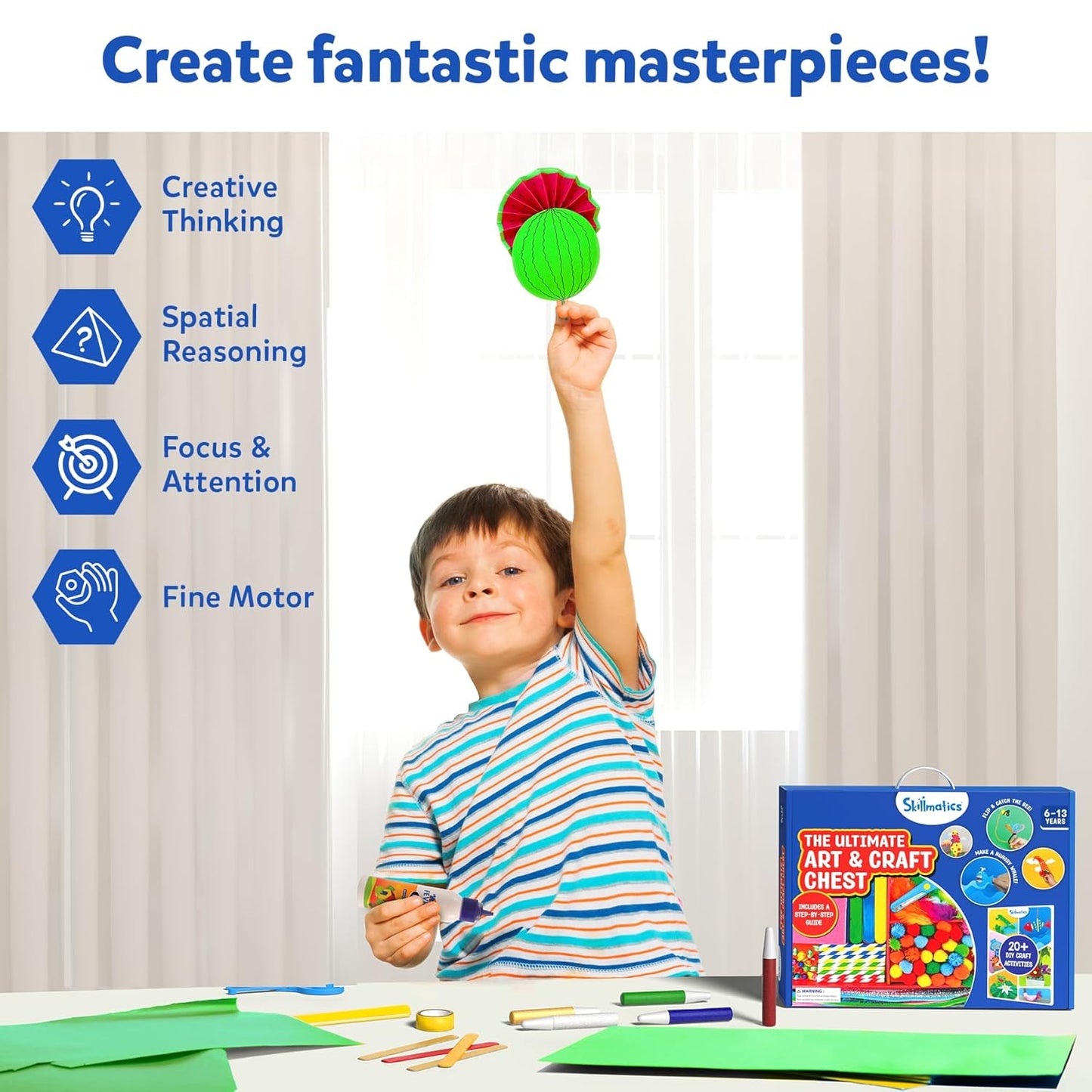 Skillmatics Ultimate Art & Craft Activity Kit for Kids