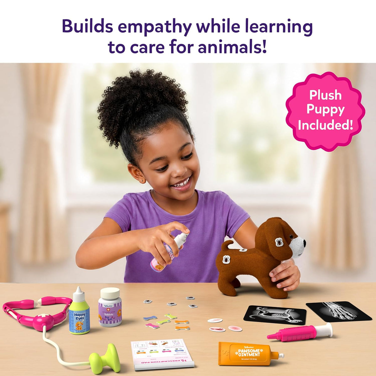 Skillmatics Vet Set for Kids – 30+ Pieces, Interactive Pretend Play Kit