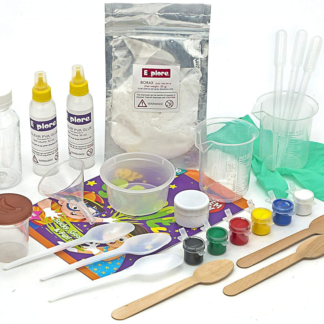 My Slime Lab (Learning & Educational DIY Activity Toy Kit)