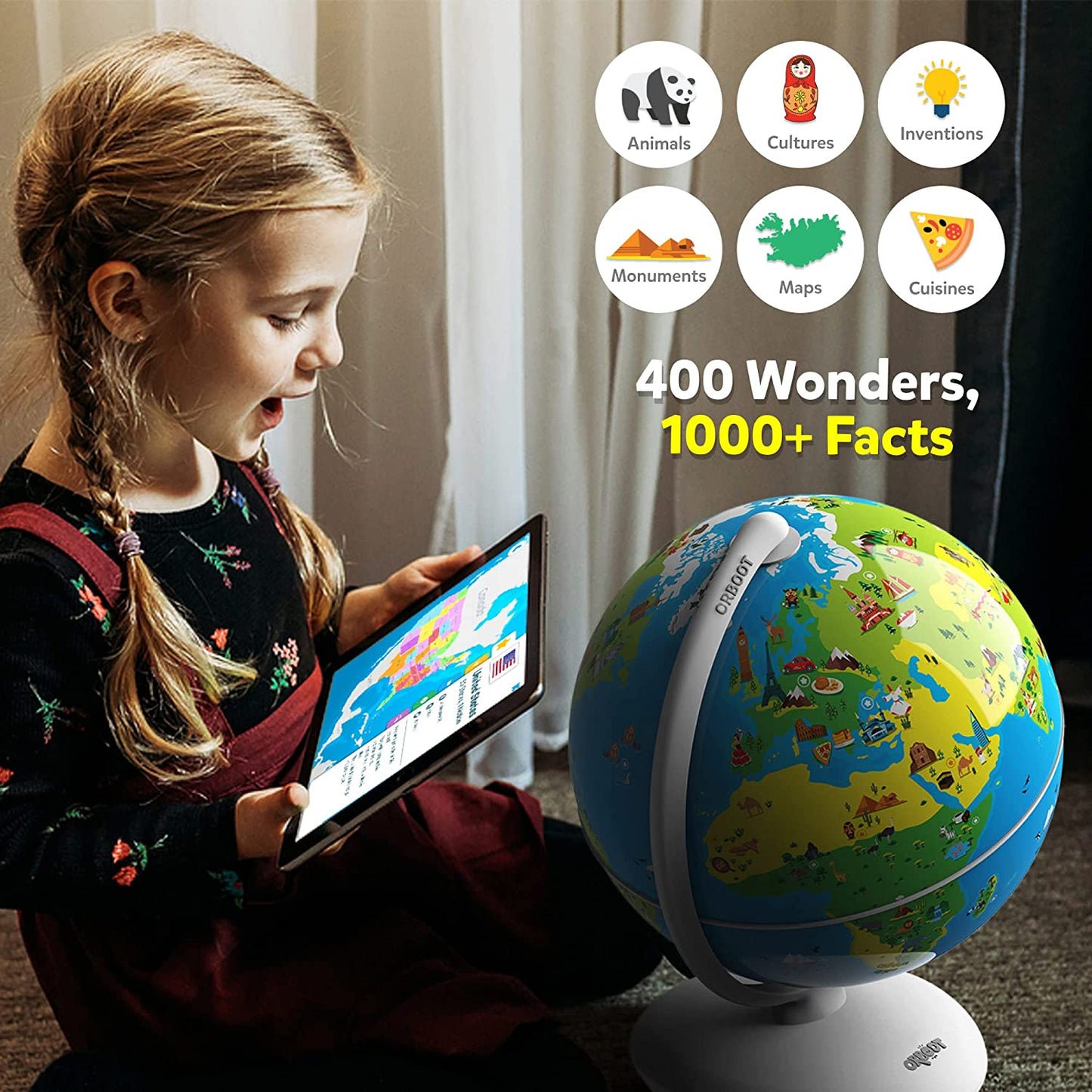 Smart Globe Scan Interact & Learn