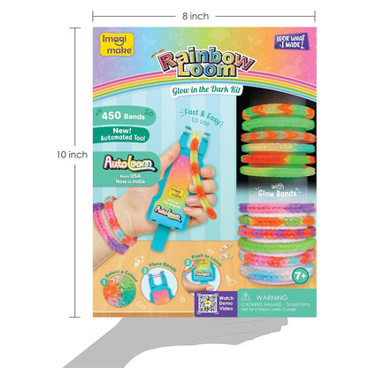 Imagimake Rainbow Loom Glow in the Dark Kit