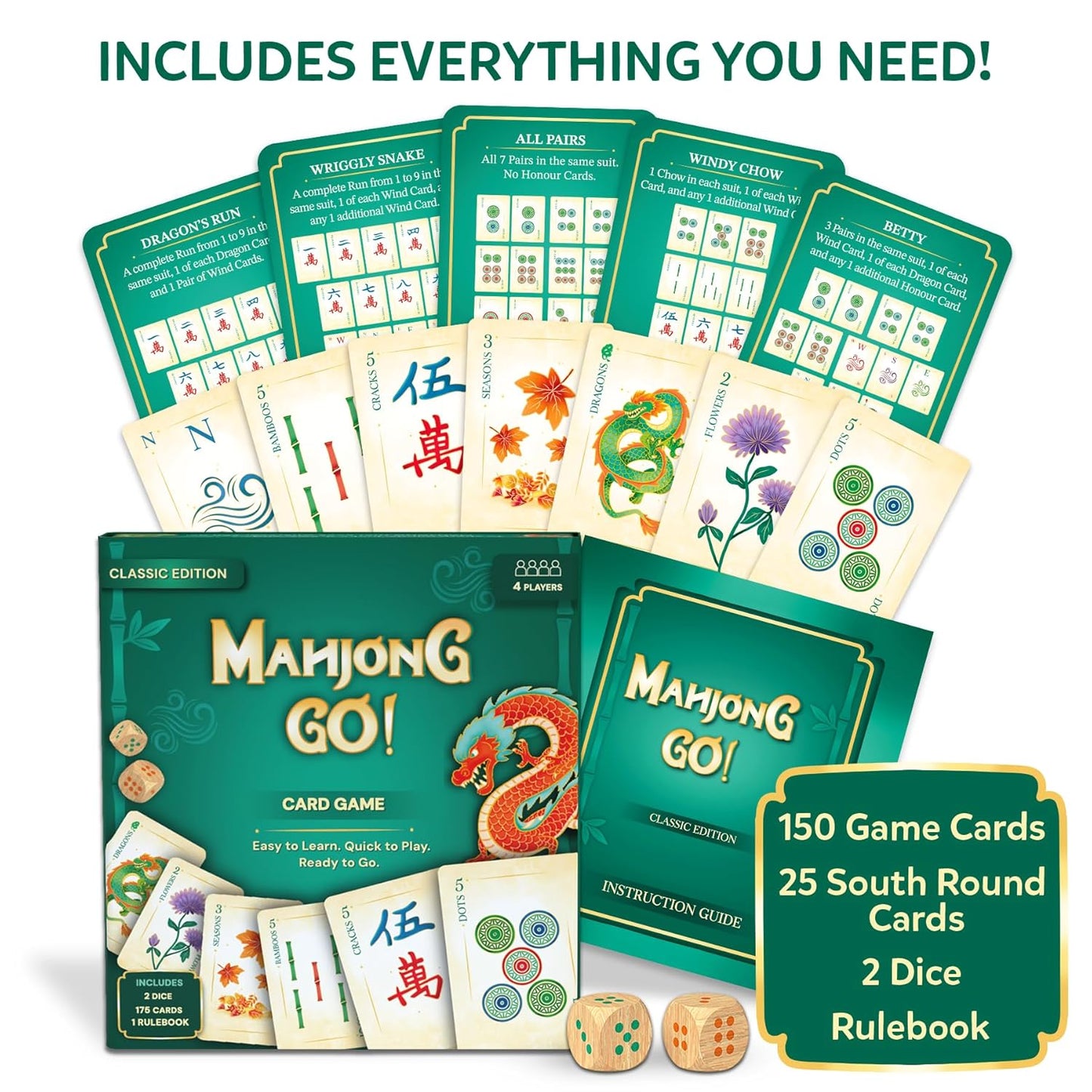 Mahjong Go! Card Game, Classic Mahjong Reimagined