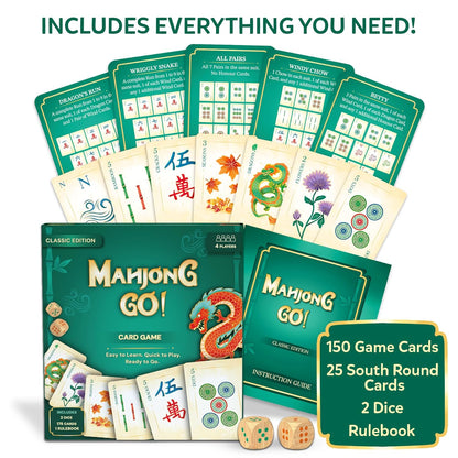 Mahjong Go! Card Game, Classic Mahjong Reimagined