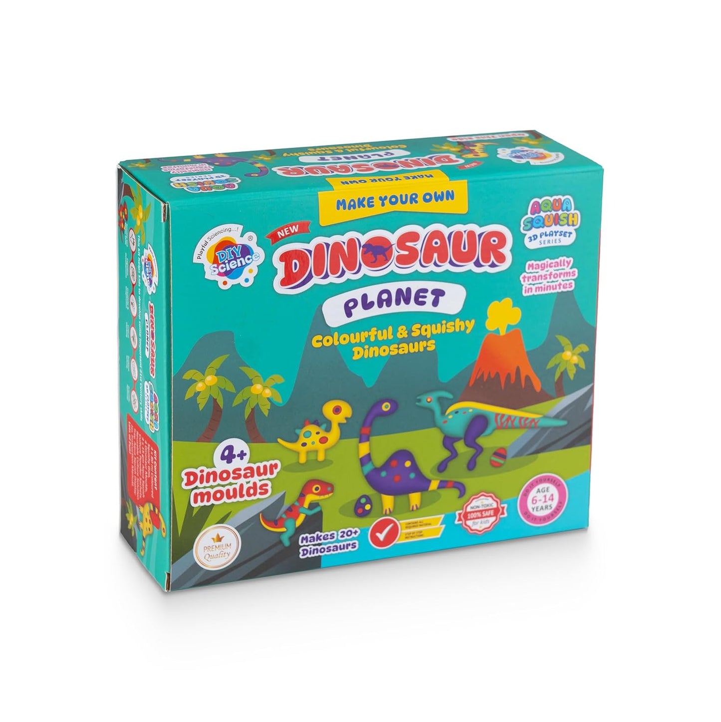 Aqua Squish Kit | Make 3D Colourful and Soft Squishy