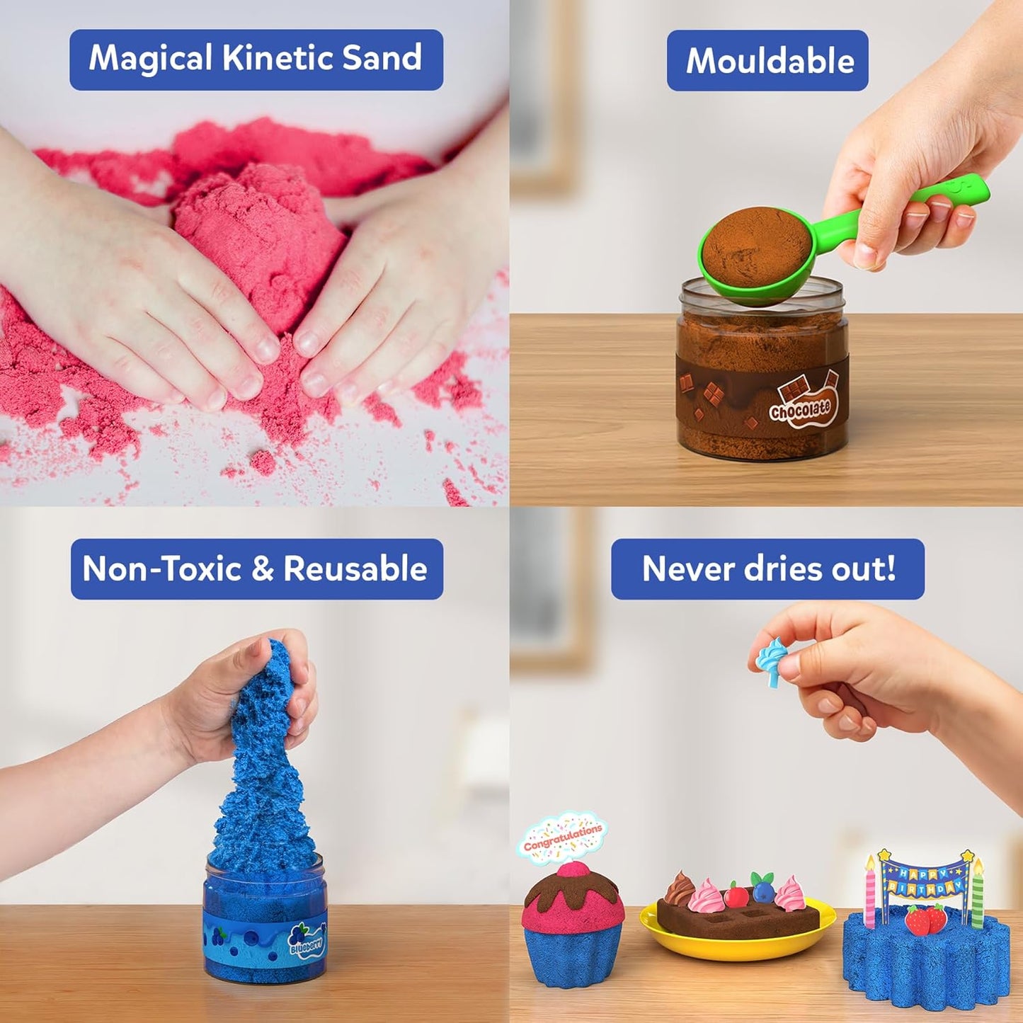 Skillmatics Sandeezy Pretend Play Desserts Set