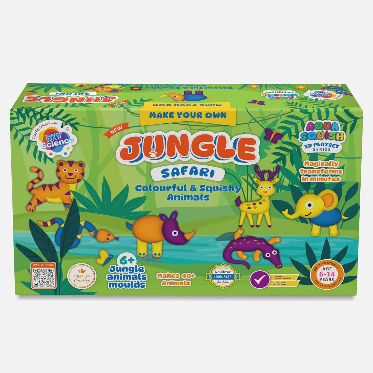 Aqua Squish Kit | Make 3D Colourful and Soft Squishy