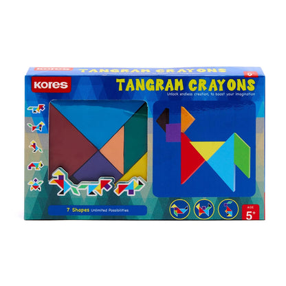 Kores Tangram Crayons – Educational Puzzle Game for Kids