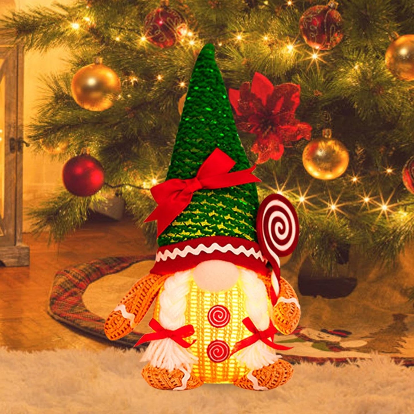 Light-Up Sweet Treat Gnome - Lolipop