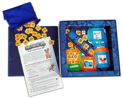 Frank Minespeller Board Games for Kids 4+ Years | 2-4 Players Fun & Challenging Brain Booster Family Game |