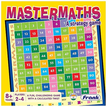 Mastermaths – Educational Math Board Game | Fun With Numbers for Kids Ages 7+ | 2–4 Players