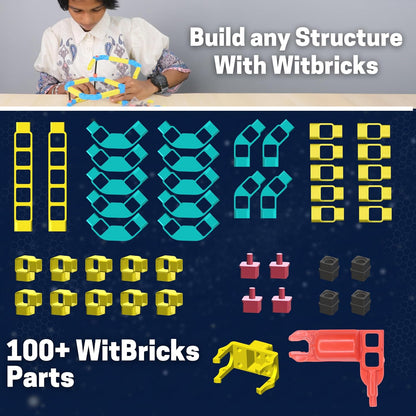 WitBlox Sonar (Ultrasonic) Sensor Kit – Perfect for School Projects, Science Exhibition & Science Fair Models|Build Safety Alert |STEM Robotics DIY Age 8,9,10,11,12,13,14 |Free Classes| Made in India