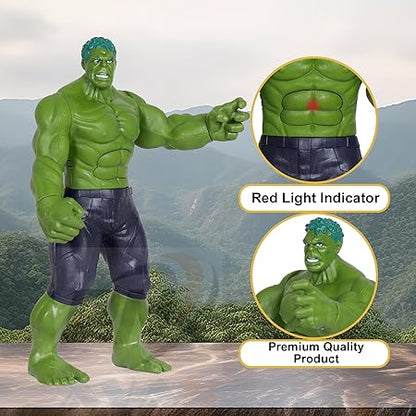 Avengers  Action Figures with Light-Up Chest – Premium Hero Toys with Sound & LED Effect