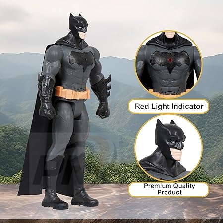 Avengers  Action Figures with Light-Up Chest – Premium Hero Toys with Sound & LED Effect