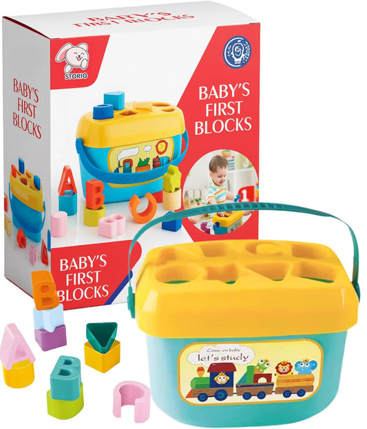Storio Baby First Blocks Shapes Sorter