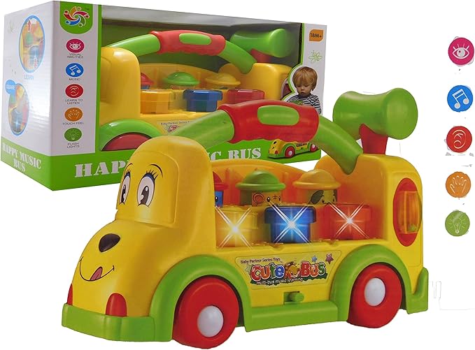 Musical Bus Toy for Kids