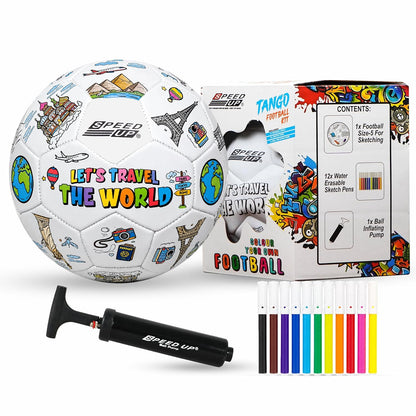 SPEED-UP Paint Your Own Soccer Ball