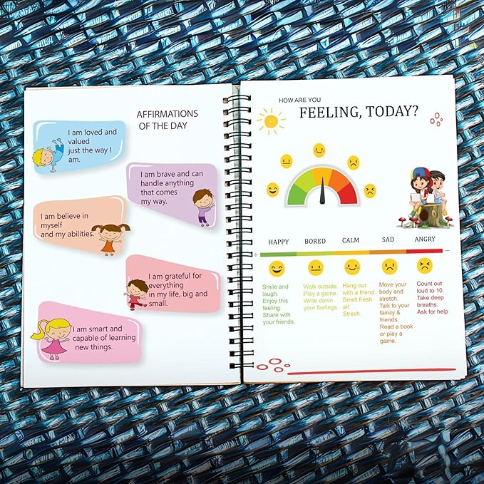 Gratitude Journal for Kids – 3-Minute Daily Reflections to Build Confidence & Positivity