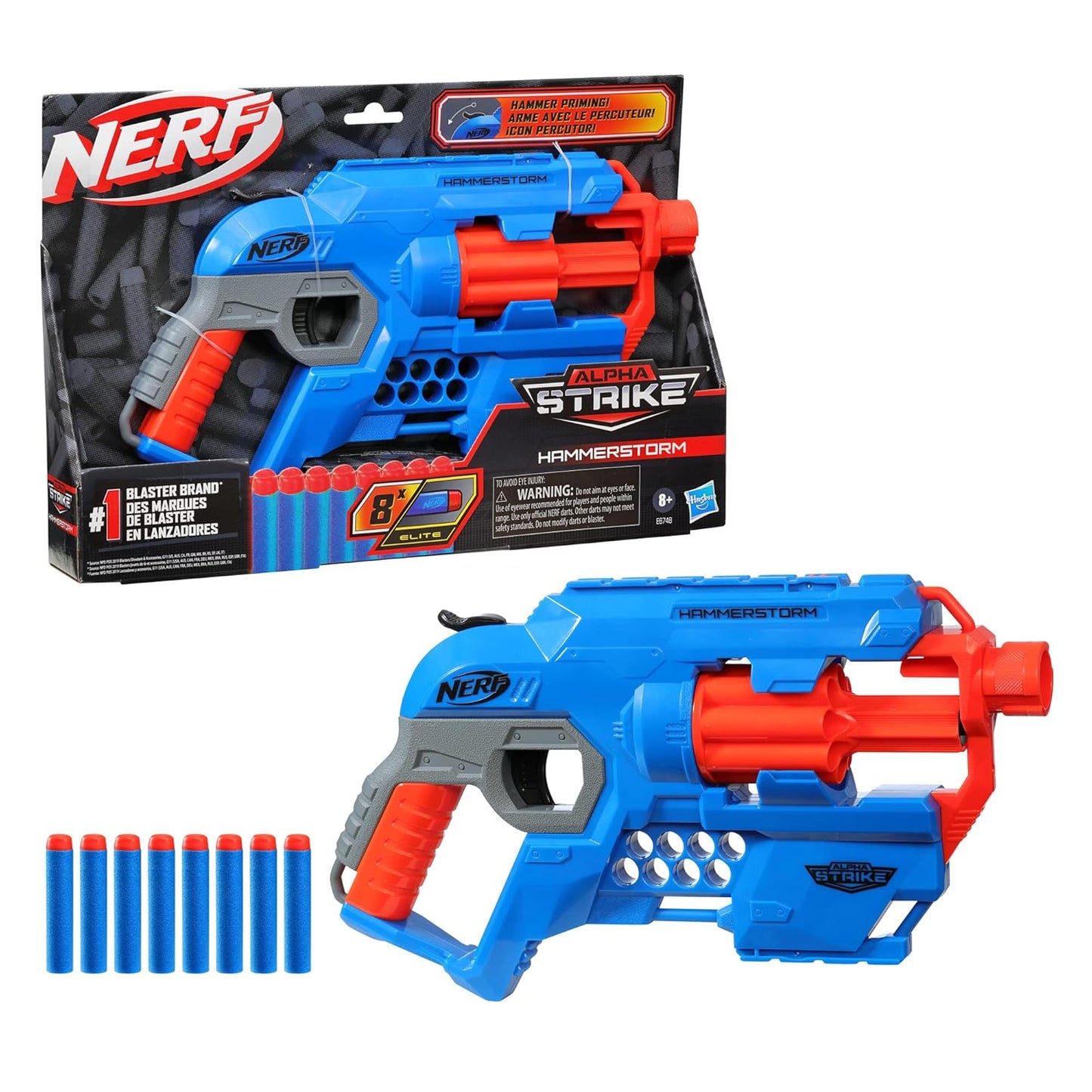 Nerf Alpha Strike Hammerstorm Blaster
