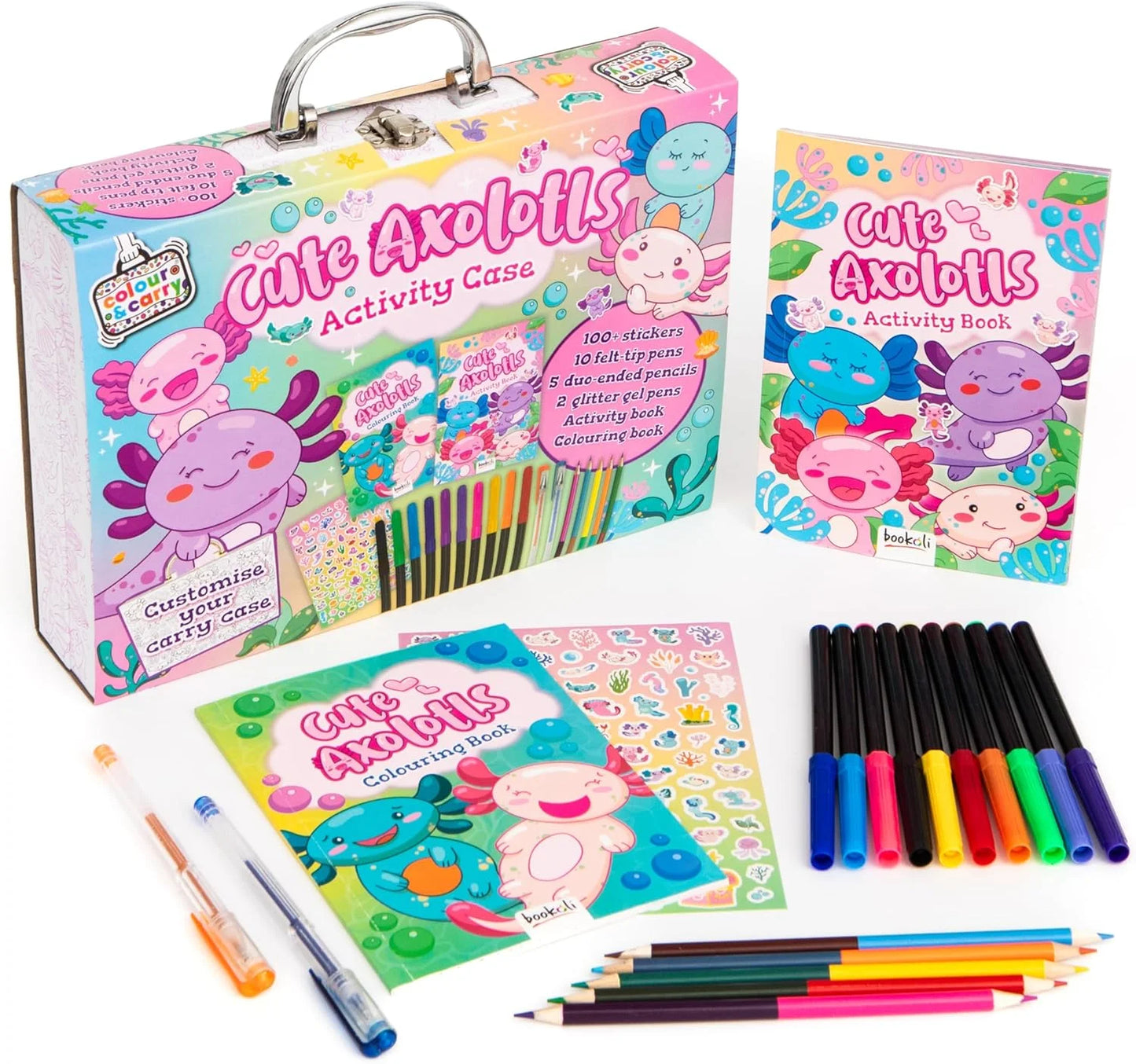 Cute Axolotl Activity Case