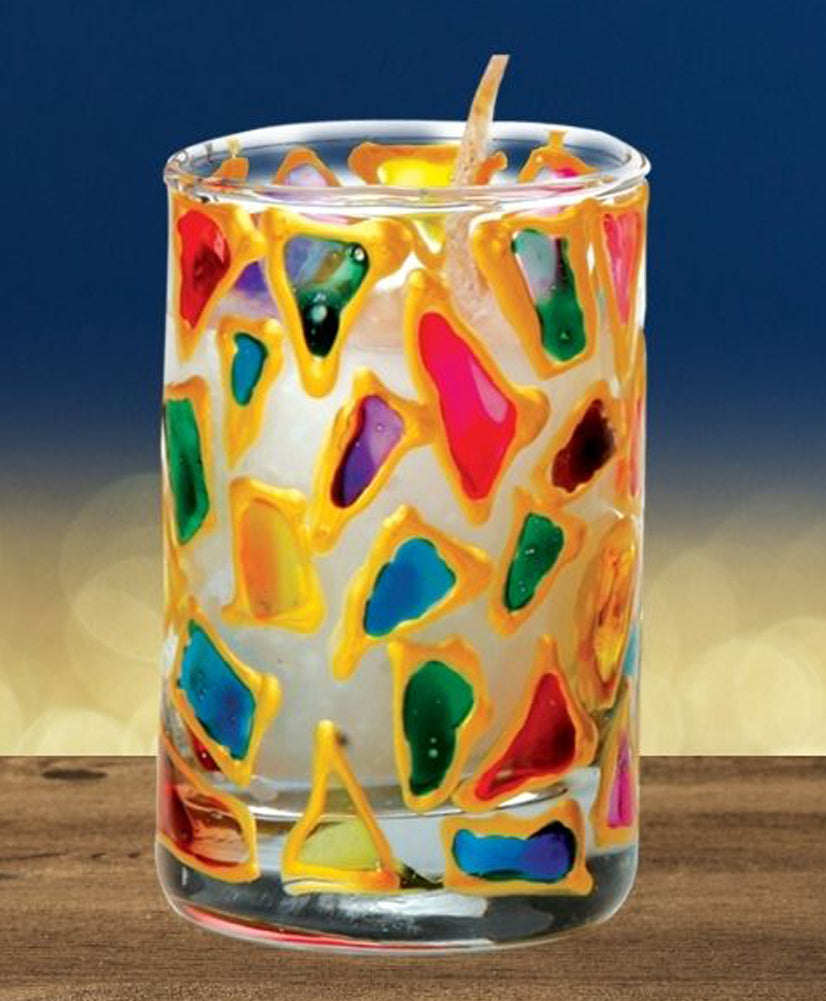 DIY Glass Painting Candle Kit