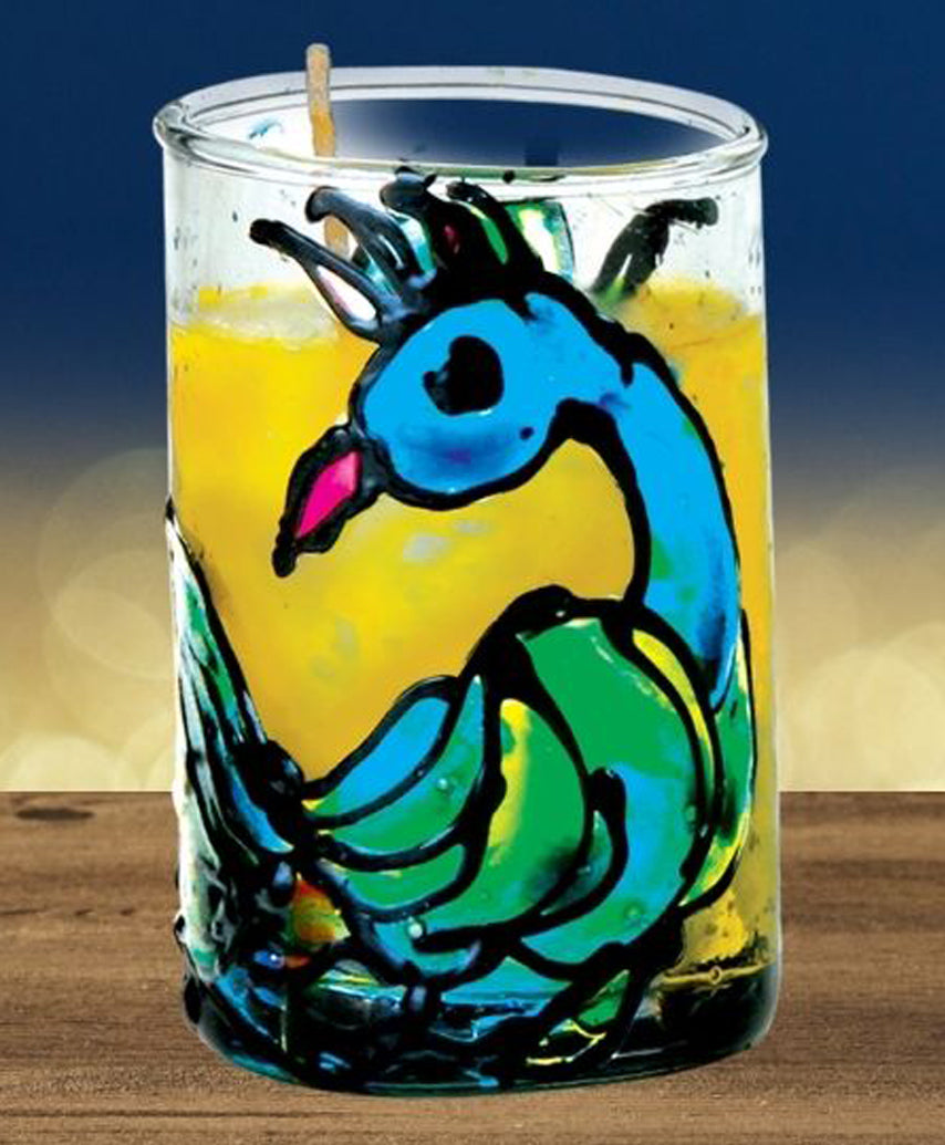 DIY Glass Painting Candle Kit
