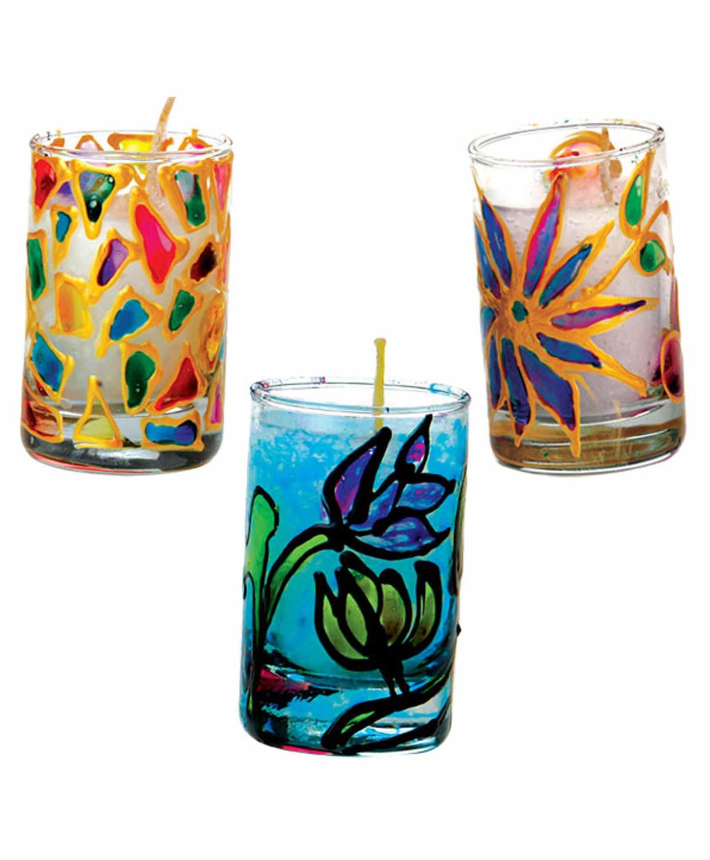 DIY Glass Painting Candle Kit