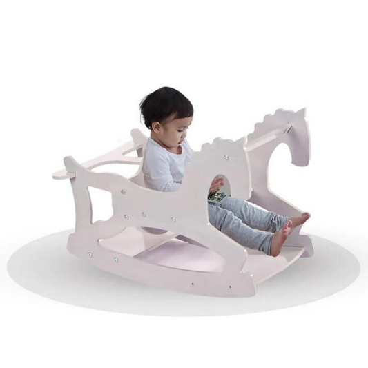 3 in 1 Rocking Horse | High Chair | Montessori Table & Chair Set