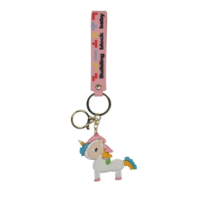 Fancy Unicorn Keychain Set