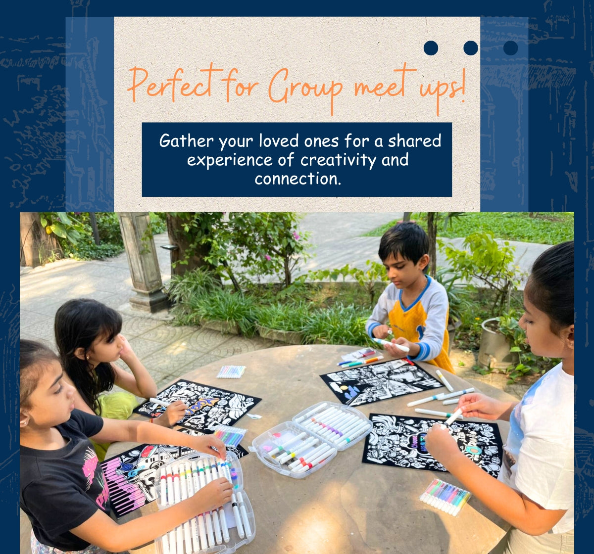 PEPPLAY VELVET COLOURING POSTERS - CITY ON WATER