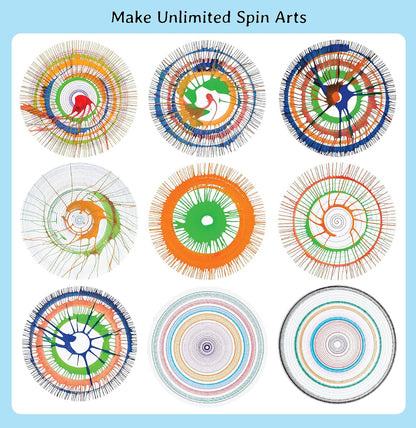 DIY Spin Art Machine & Drawbot Paint Craft Kit