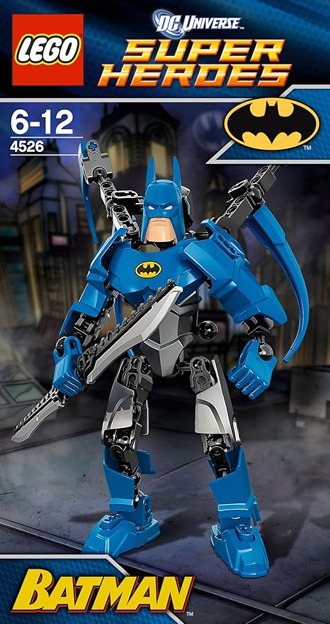 Build-A-Hero Superhero Action Figures – Brick by Brick LEGO-Compatible Set (Twistable Arms & Legs)