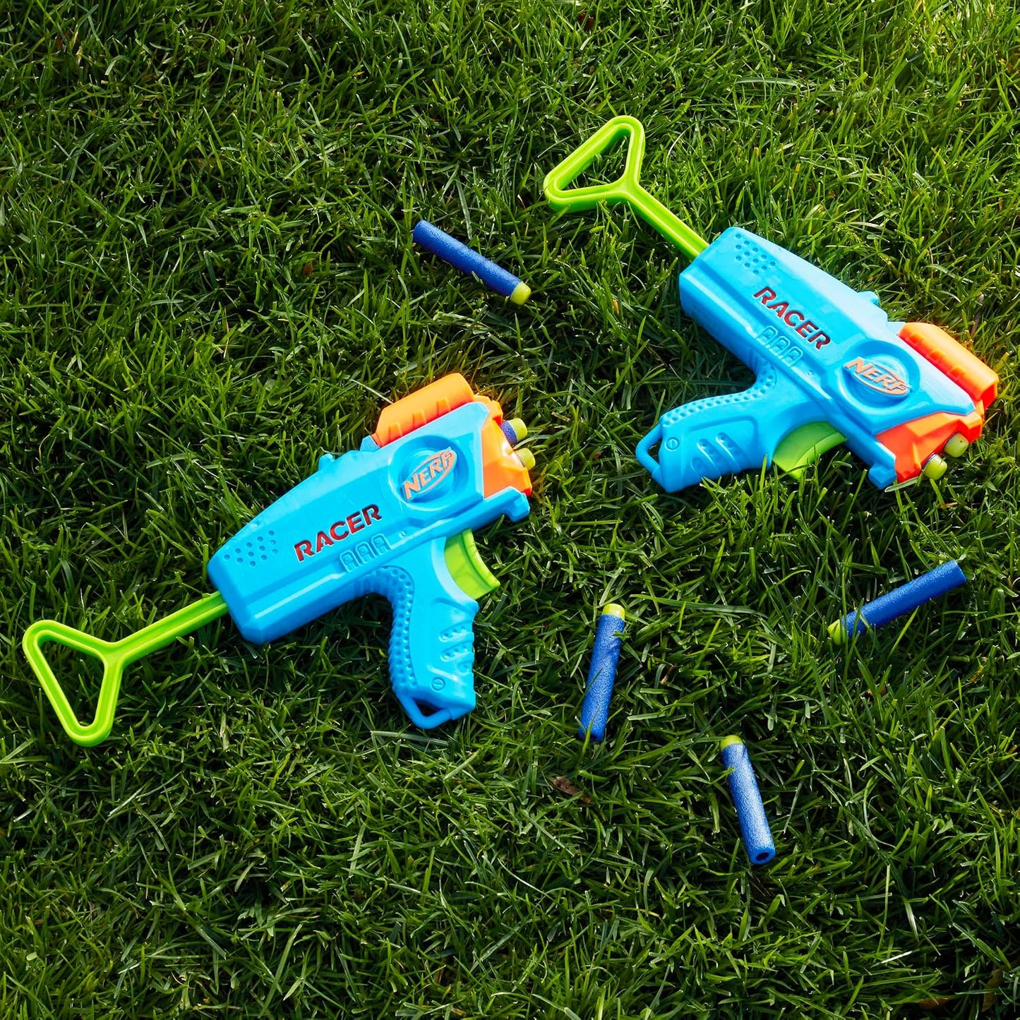 Nerf Elite Junior Racer Easy Play Dart Blaster
