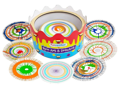 DIY Spin Art Machine & Drawbot Paint Craft Kit