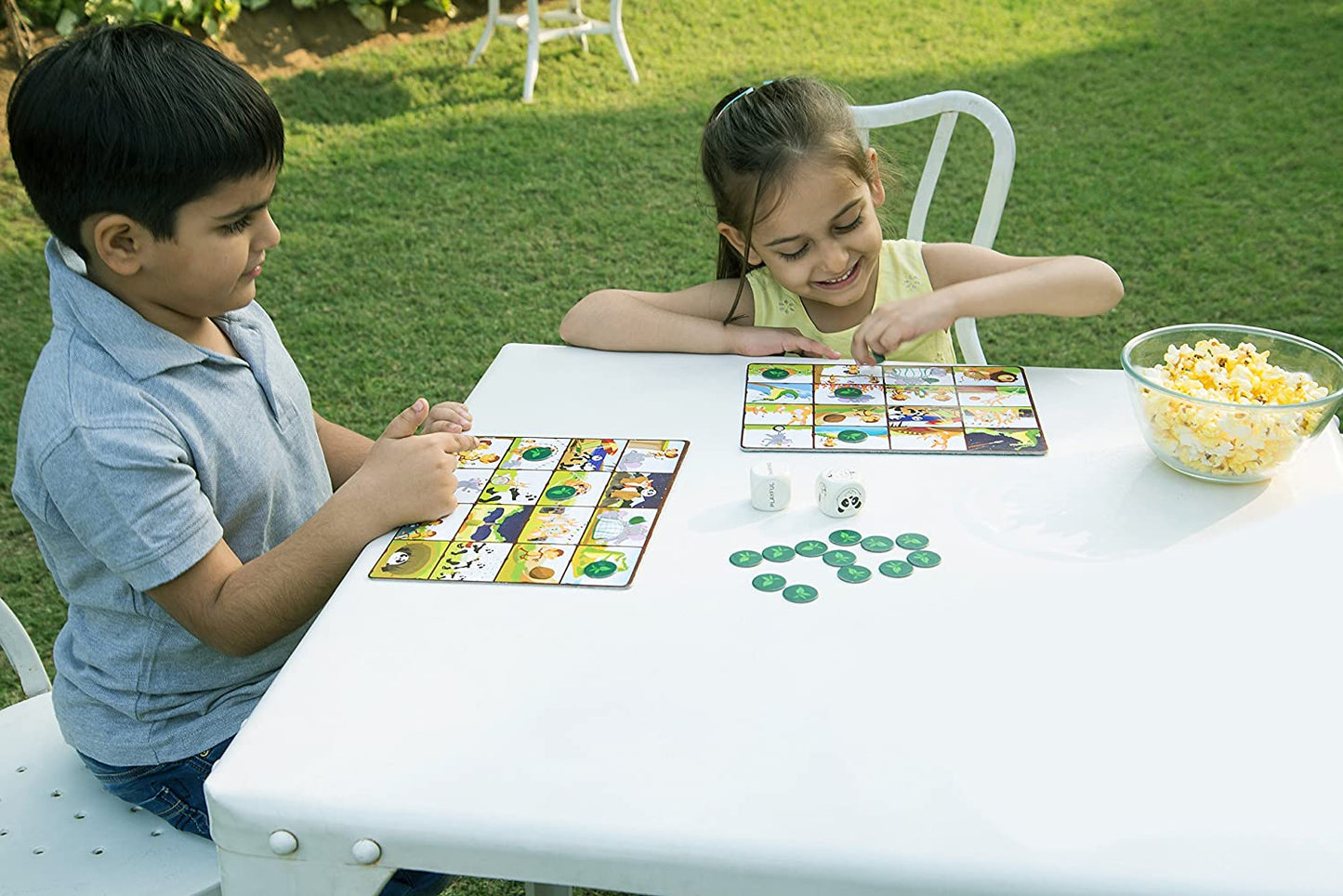 A Day in The Jungle - Animal Bingo Game