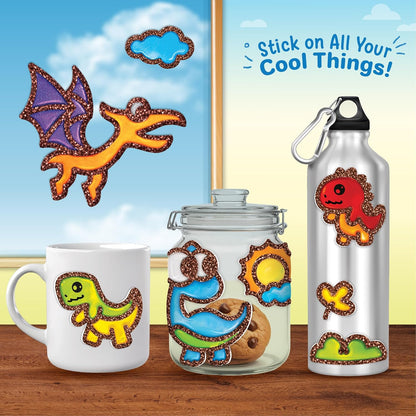 Imagimake DIY Dino Jelly Stickers | 25+ Stickers