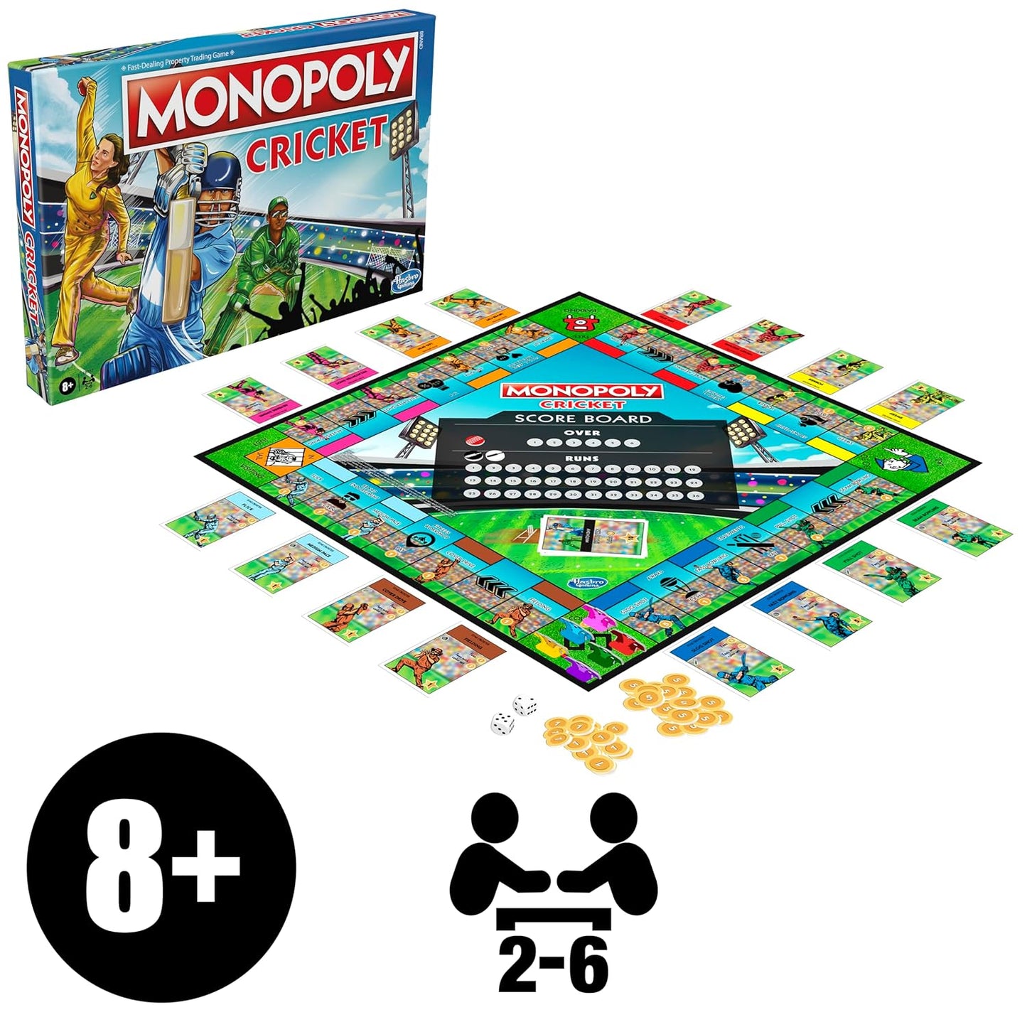 Monopoly Cricket Board Game