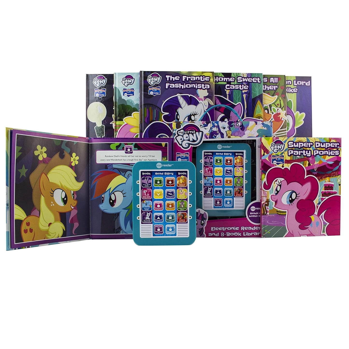My Little Pony: Me Reader Electronic Reader and 8-Book Library Sound Book Set