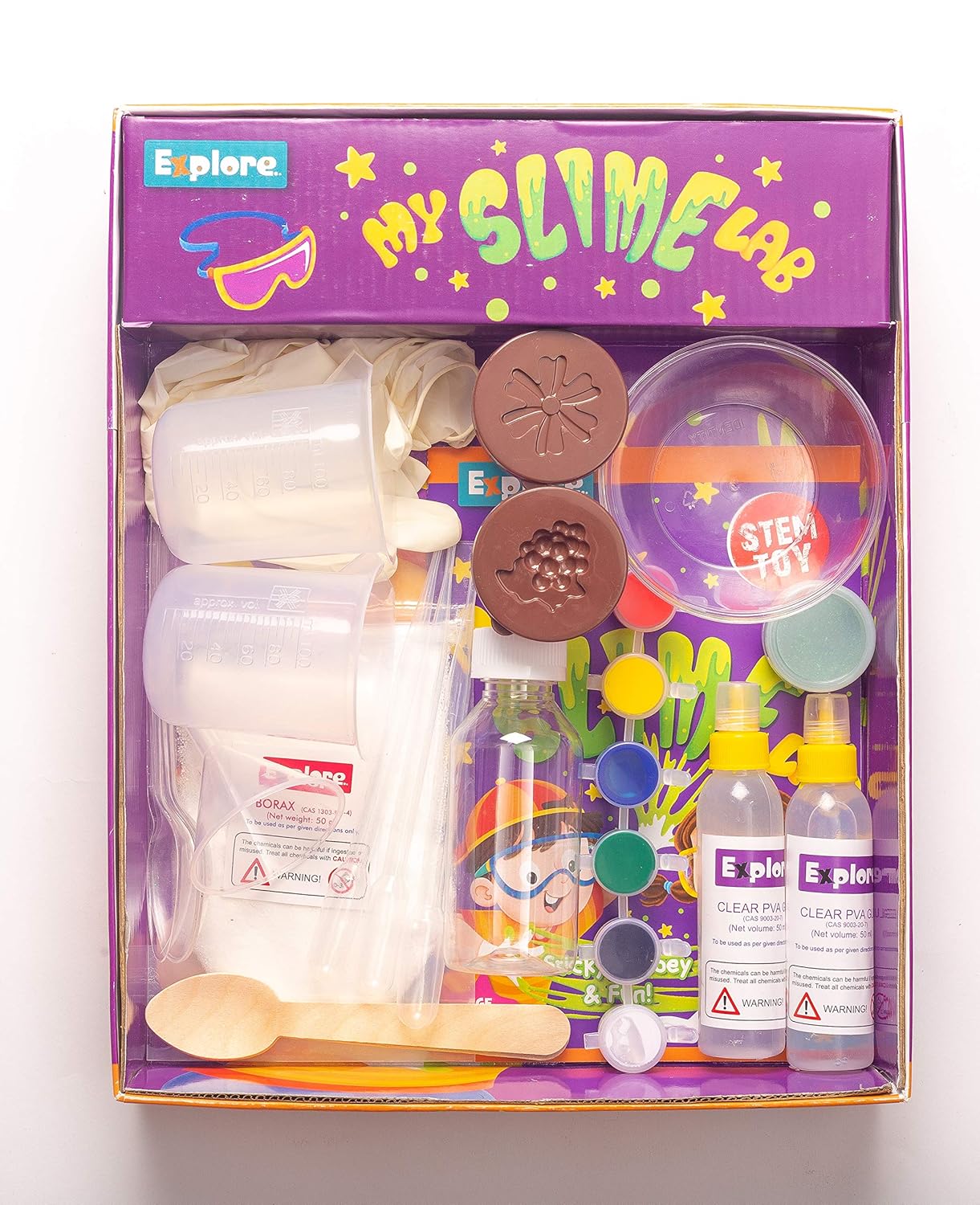 My Slime Lab (Learning & Educational DIY Activity Toy Kit)