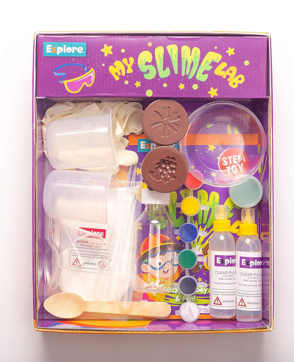 My Slime Lab (Learning & Educational DIY Activity Toy Kit)