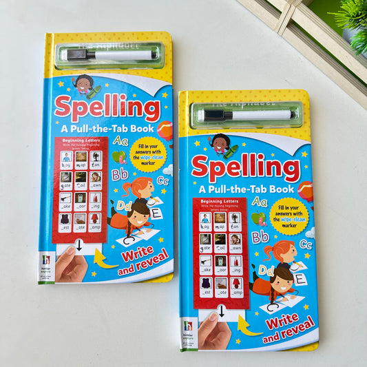 Pull-the-Tab Book – Interactive Learning Fun for Kids (3+ Years)