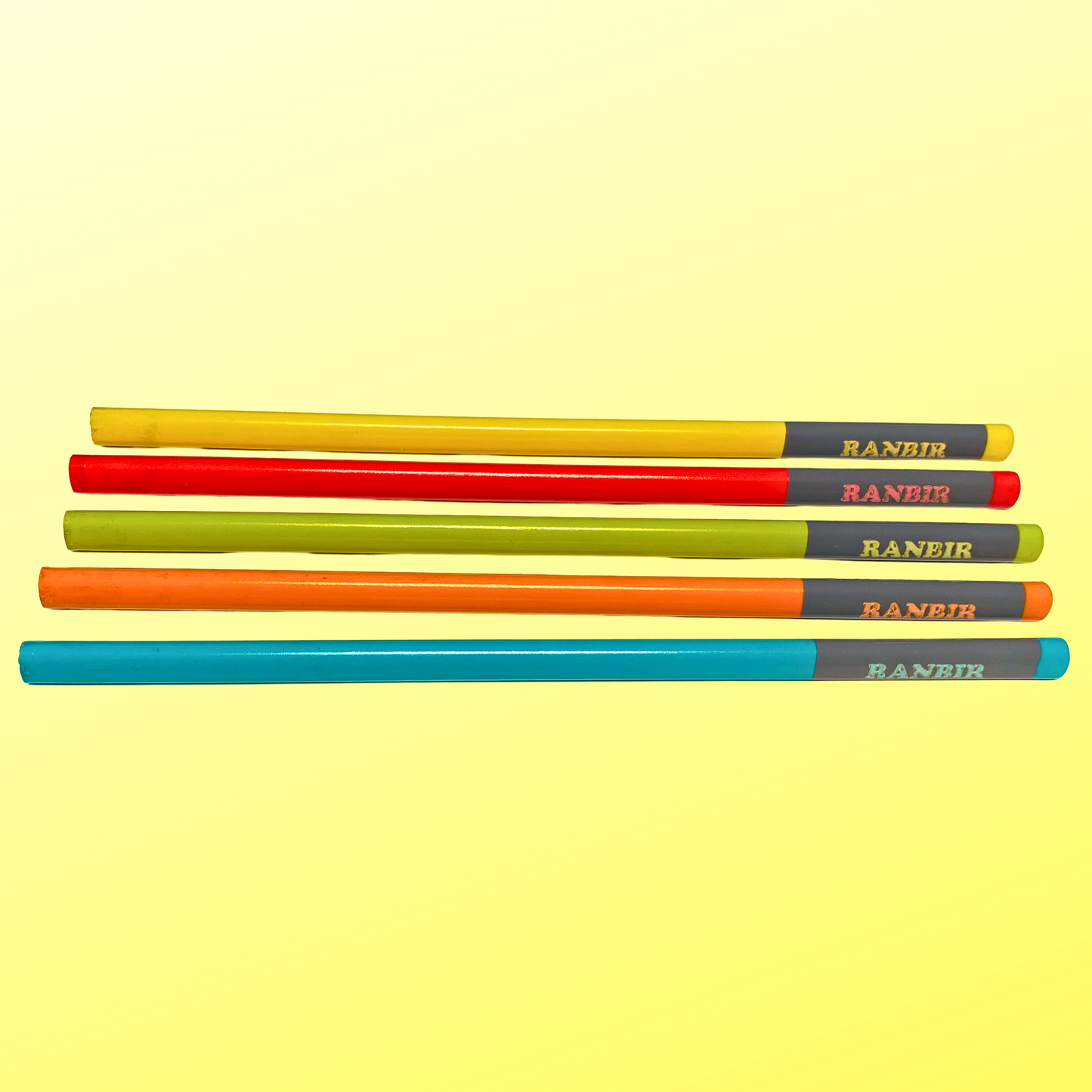 Personalized Pencils Set with Name Engraved on it