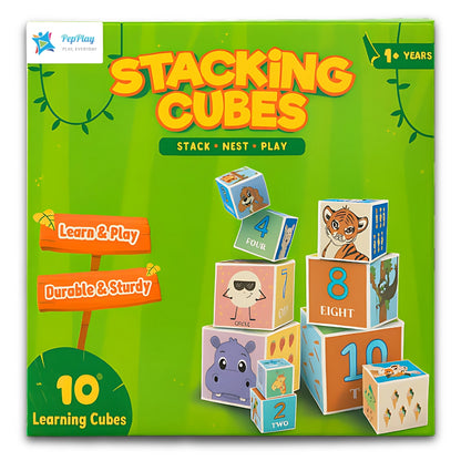 PEPPLAY STACKING & NESTING CUBE