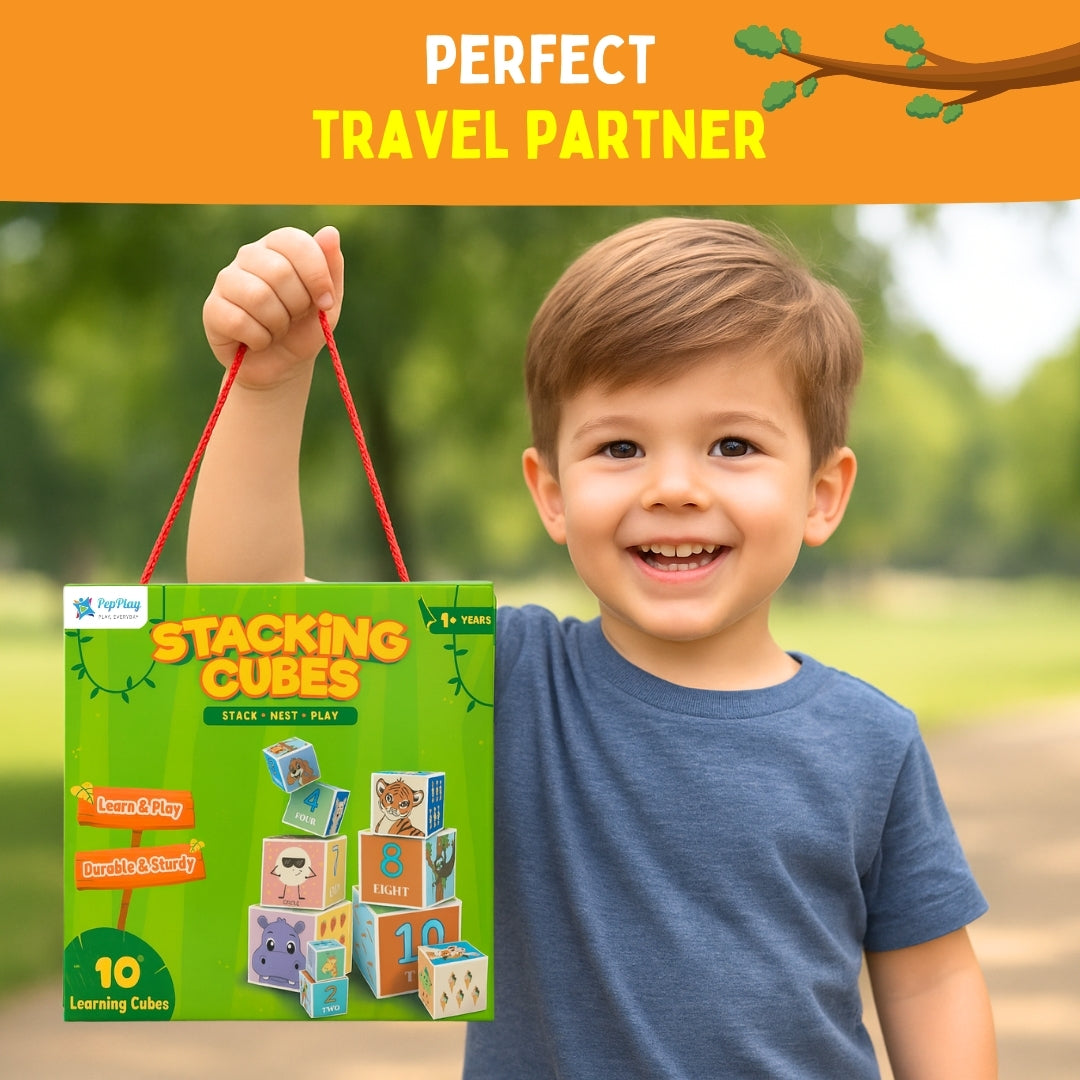 PEPPLAY STACKING & NESTING CUBE