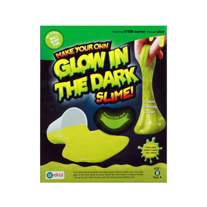 Make Your Own Glow in The Dark Slime Lab Kit
