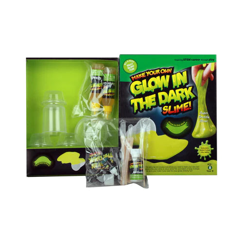 Make Your Own Glow in The Dark Slime Lab Kit