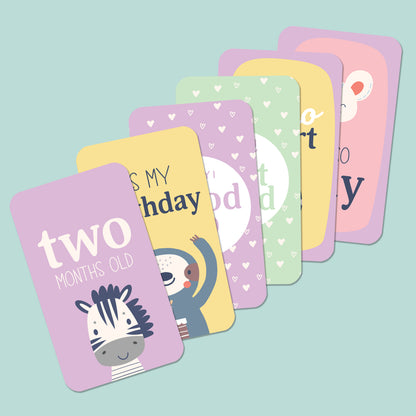 Baby Milestone Card Set