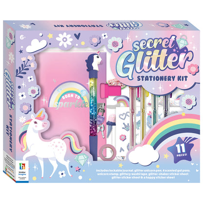 Secret Glitter Stationery Kit