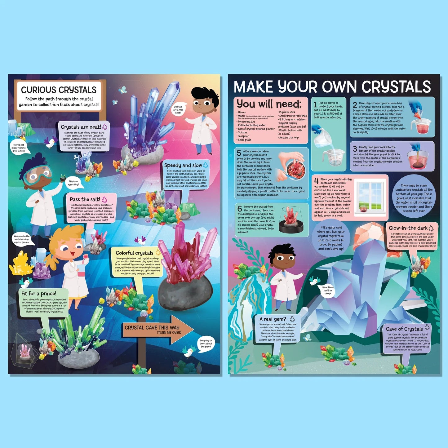 Crystal Growing Kit for Kids